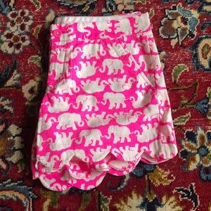 Lilly Pulitzer Elephant Shorts
